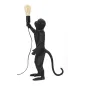 LAMPA STOŁOWA MONKEY NERO 26X34X55 cm
